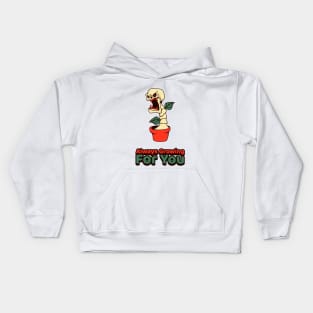 Plant skull Kids Hoodie